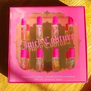 Juicy Couture fragrance sprays